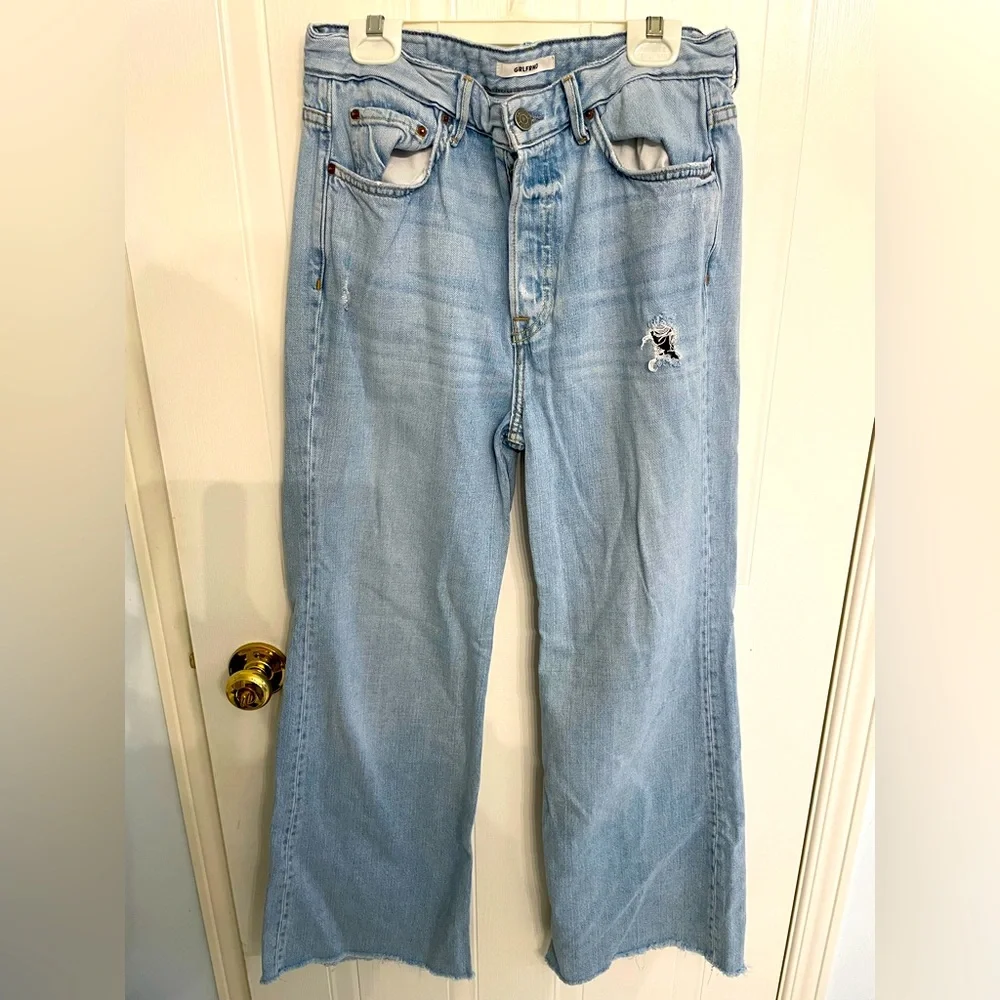 GRLFRND Carla Wide Leg Jeans Size 30 - Picture 4 of 10